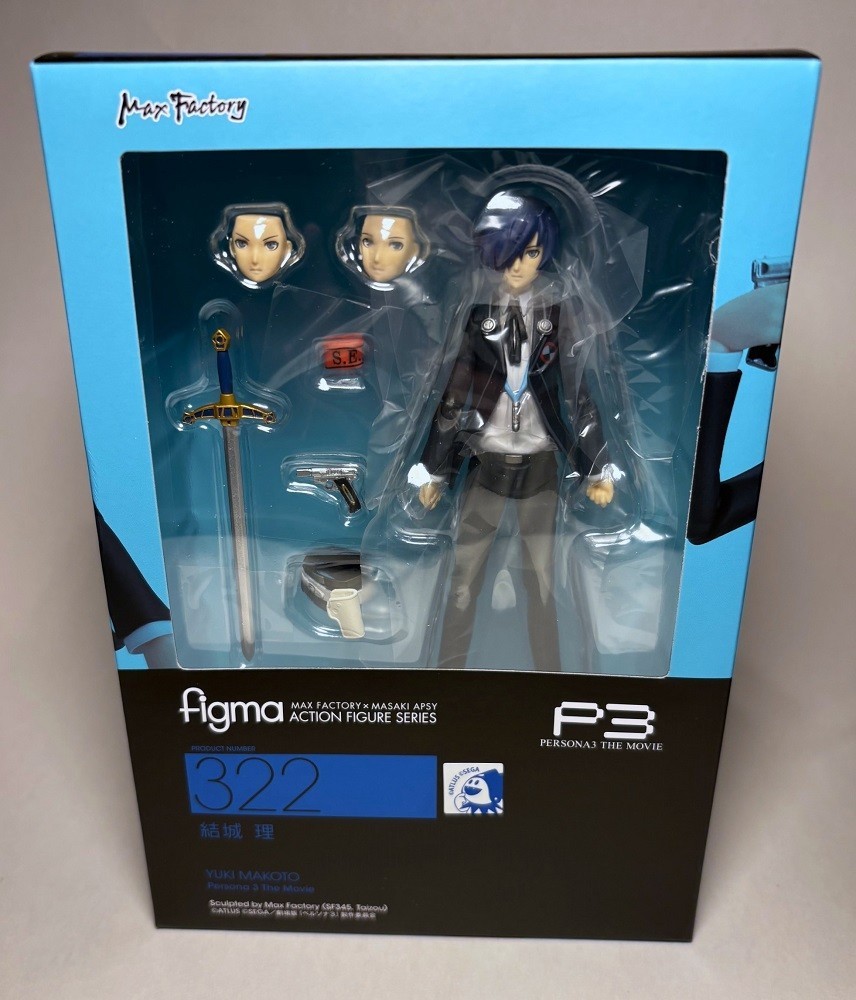Max Factory x Masaki APSY Figma no.322 Persona 3 The Movie – Makoto Yuki – NEW