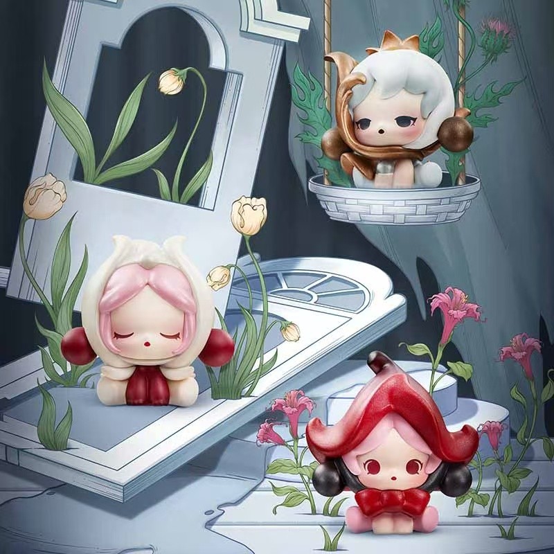 US seller In Hand‼️POP MART SKULLPANDA Petals in Four Acts POP BEAN NEW arrival