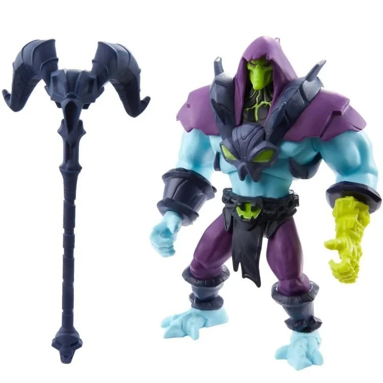 NEW! Mattel MOTU (Netflix) CORE SKELETOR 5.5″ Action Figure w/POWER ATTACK MINT!