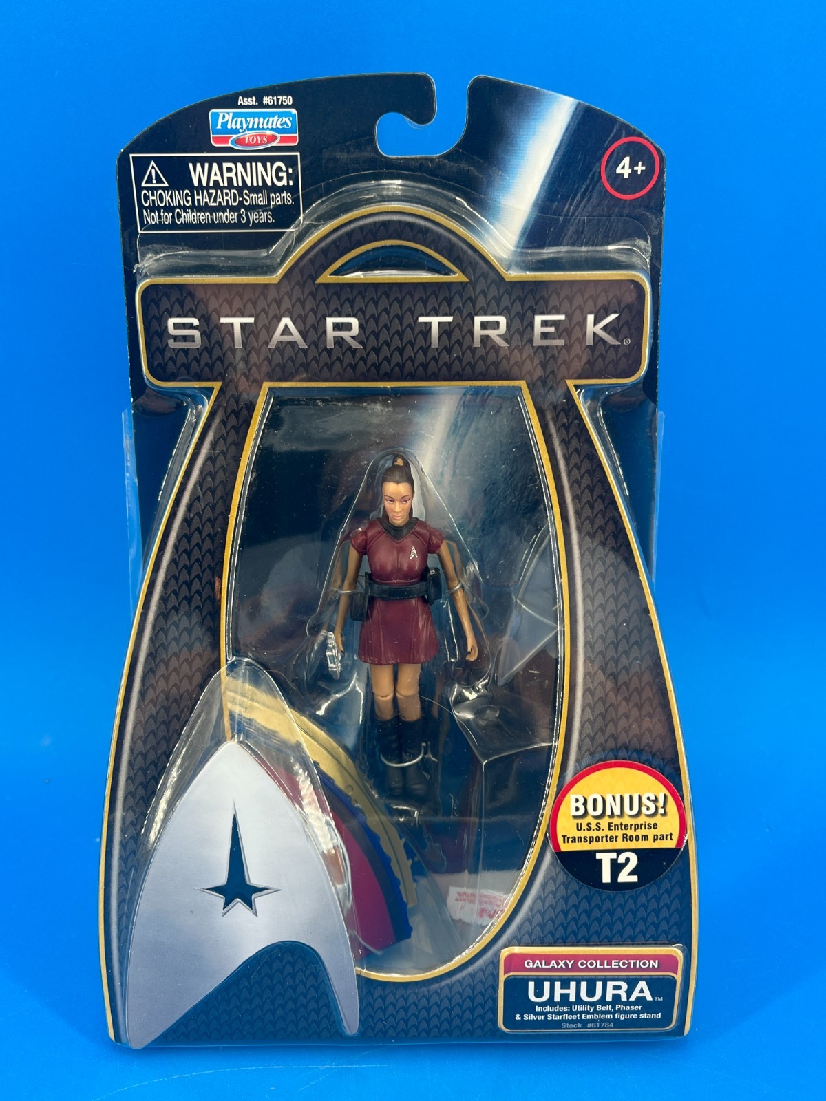 2009 Star Trek Galaxy Collection LOT 7 Figures Playmates Kirk Spock MOC