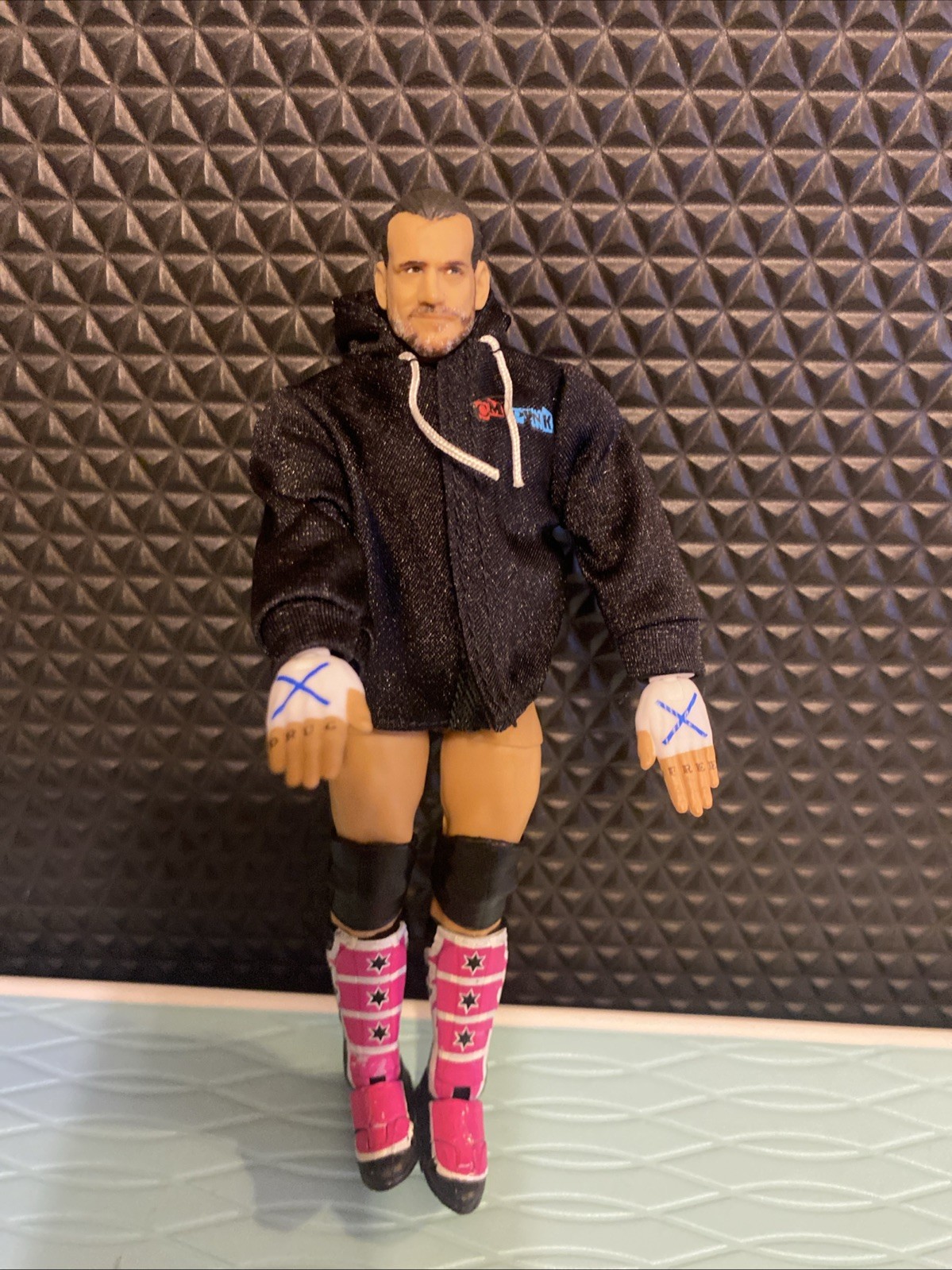 WWE CM Punk Ultimate Edition Series 27 figure 100% Complete.
