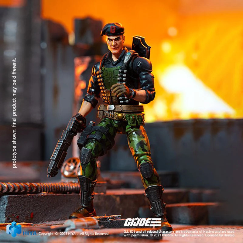 Hiya Exquisite Mini Series G.I. Joe Flint Minty Fresh