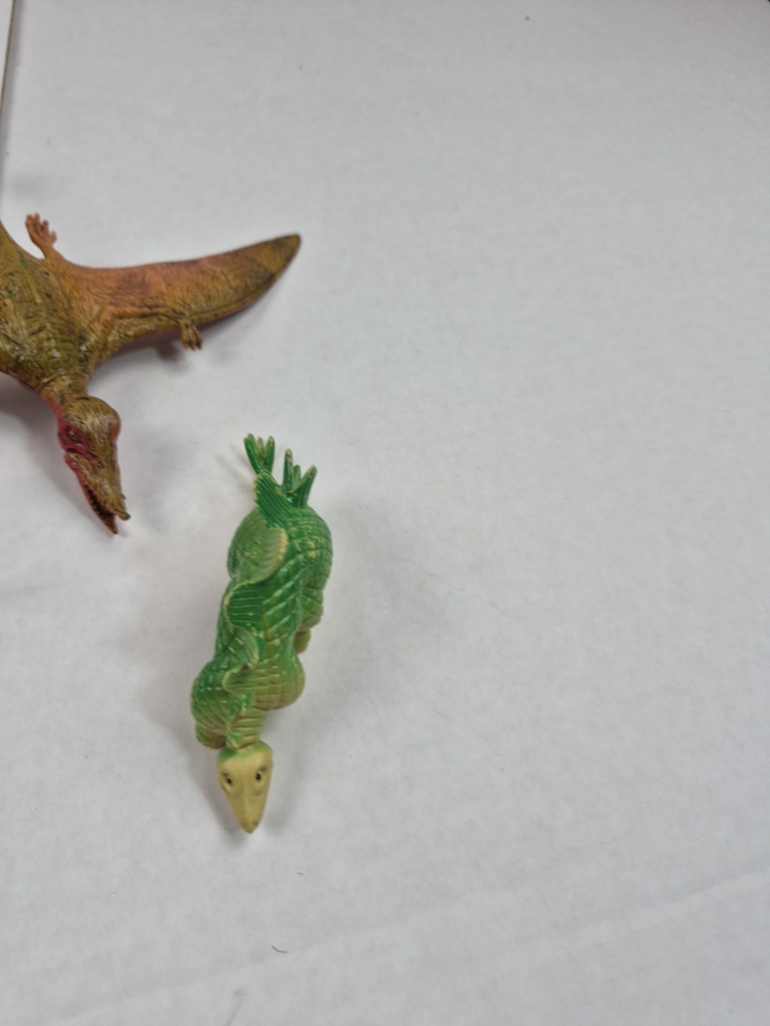 Vintage Dinosaur Lot Open Mouth Toy Figures Dino Multicolor Rubber Plastic