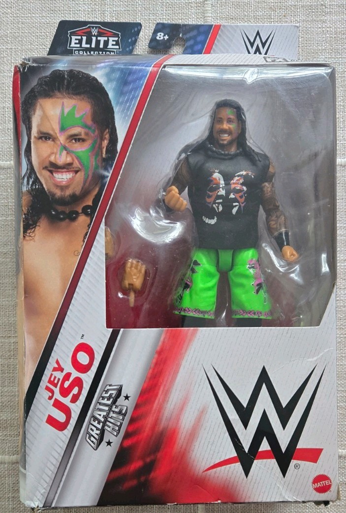 Jey Uso – WWE Elite Greatest Hits 7 Mattel Toy Wrestling Action Figure