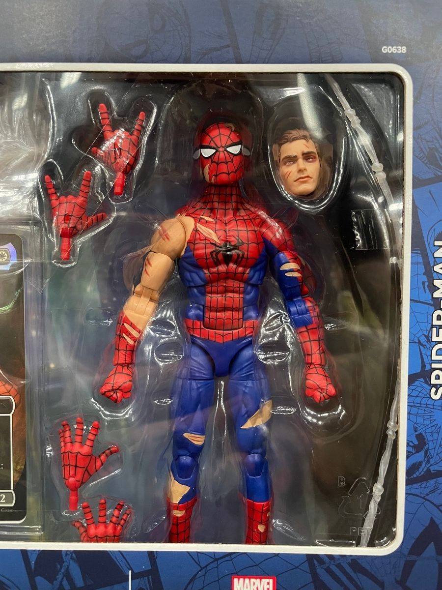 HASBRO Marvel Legends Magic The Gathering Battle Damaged Spider-Man Figure