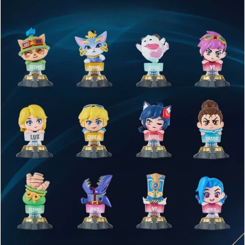 Miniso LOL League of Legends Series Keycaps Figure Collectible Model