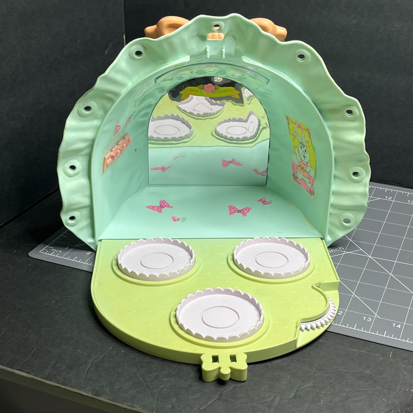 Vintage 1986 Hasbro My Little Pony Baby Bonnet School Of Dance Case Incomplete