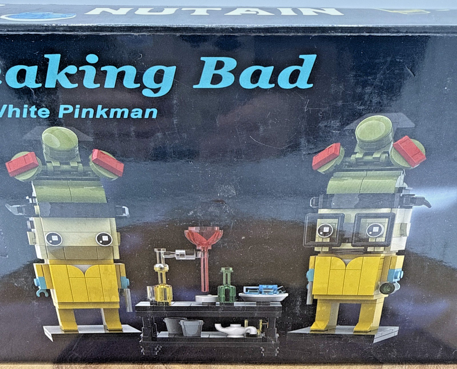 Nutain Breaking Bad Walter White Pinkman Building Kit CL0006 New/Sealed