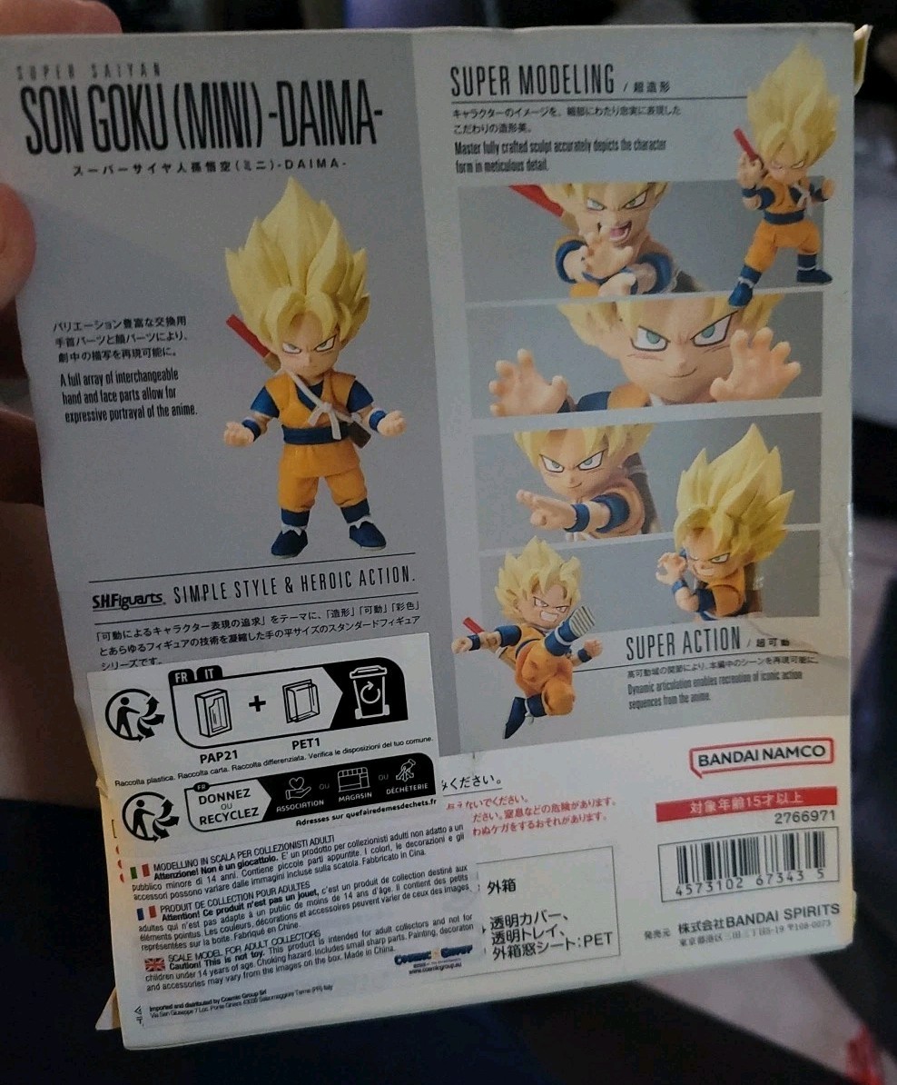 SH Figuarts Dragon Ball Daima Super Saiyan Son Goku Mini Ver. NEW