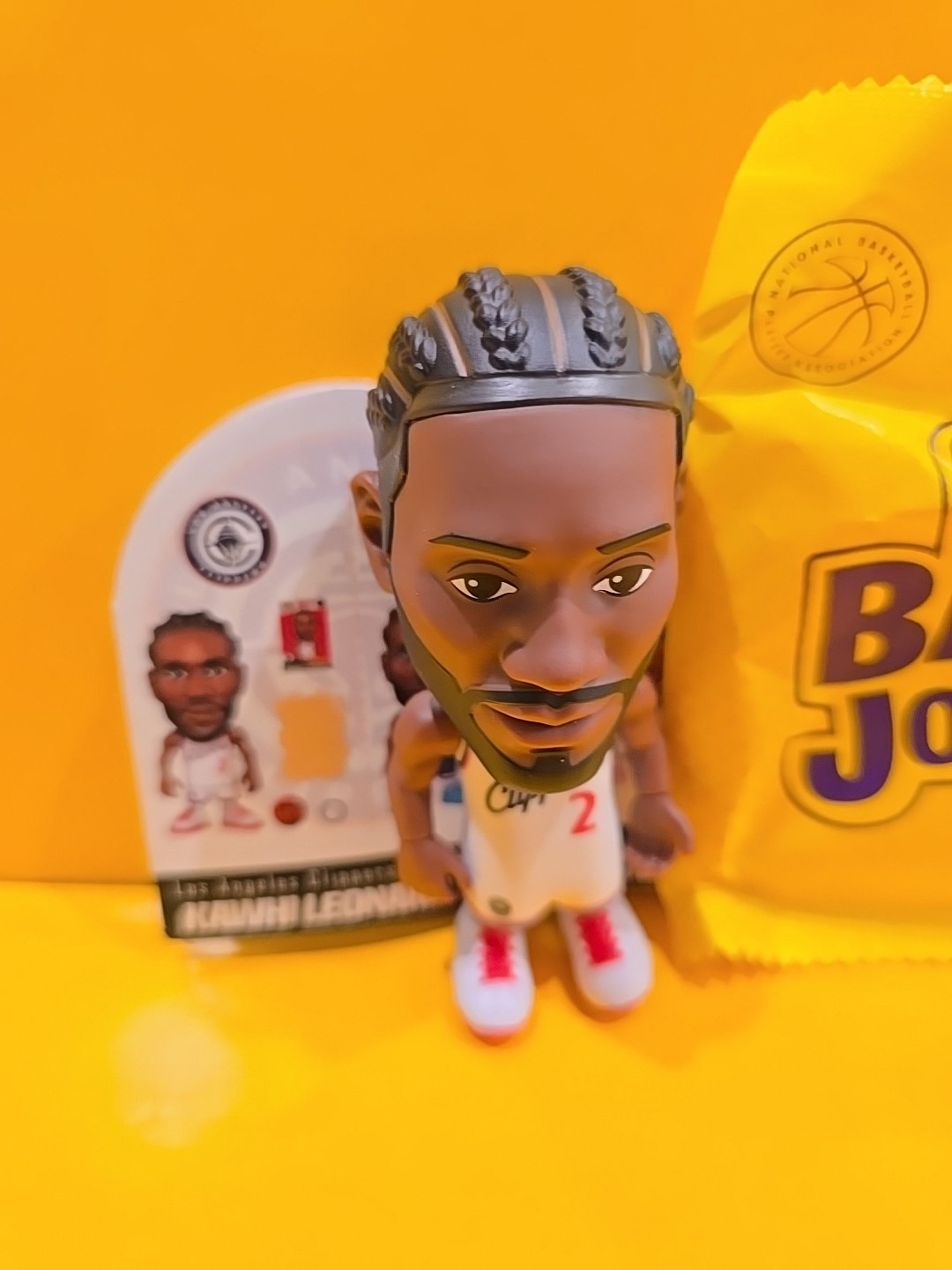 ZURU NBA Ballers Series 2 LA Clippers KAWHI LEONARD White Uniform