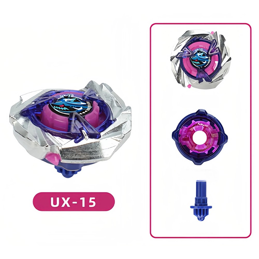Beyblade X Starter UX-15 Shark Scale Metal Fusion Toy W/Launcher Kids Boys Gifts