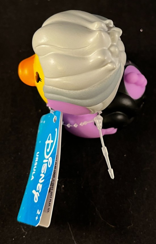 Disney – Ursula – The Little Mermaid – Rubber Duck – Approx 3″ High – Duckalooz
