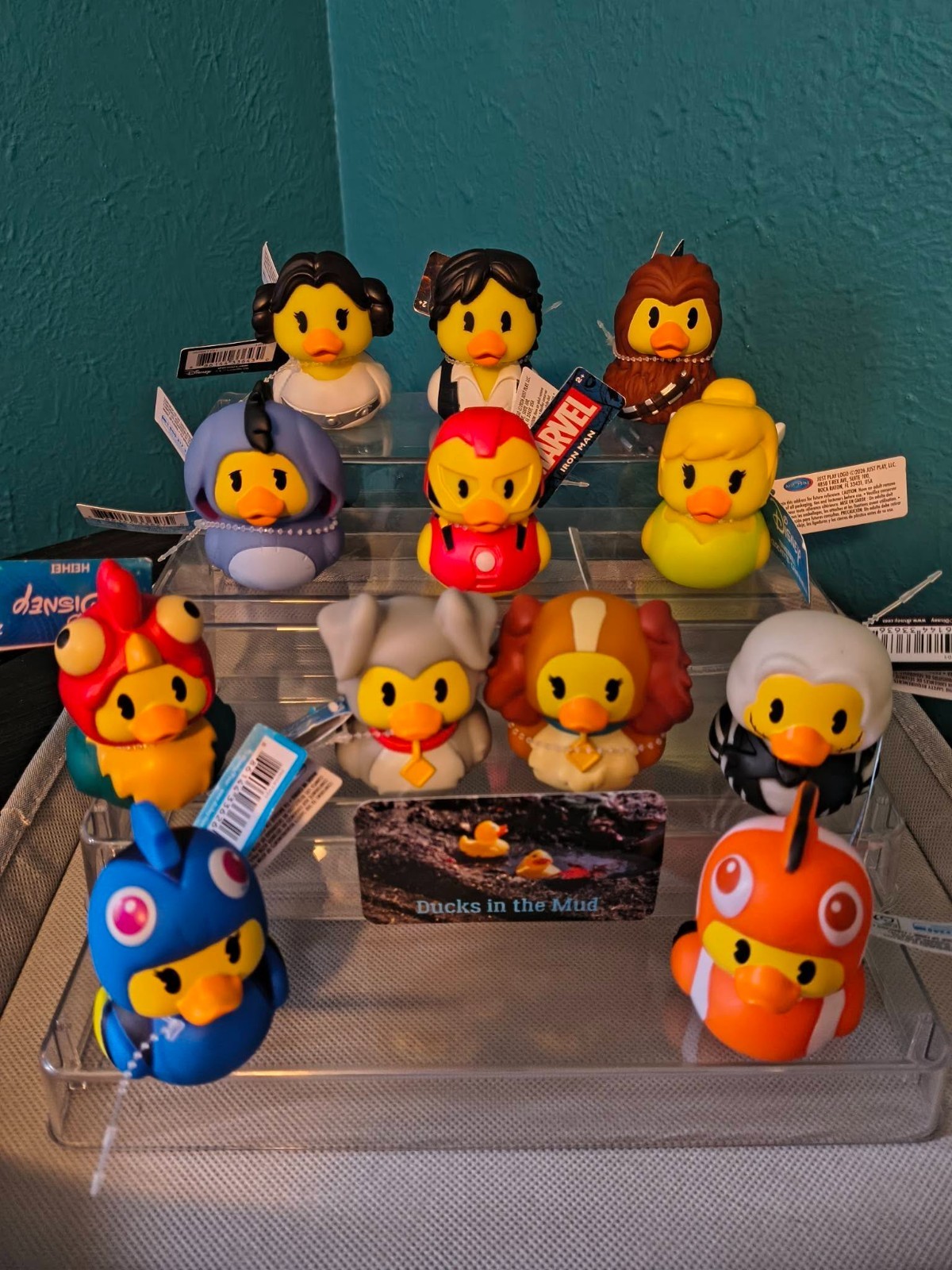2.5″ Duckalooz Rubber Ducks – Marvel, Disney, Moana, Star Wars, and Nightmare