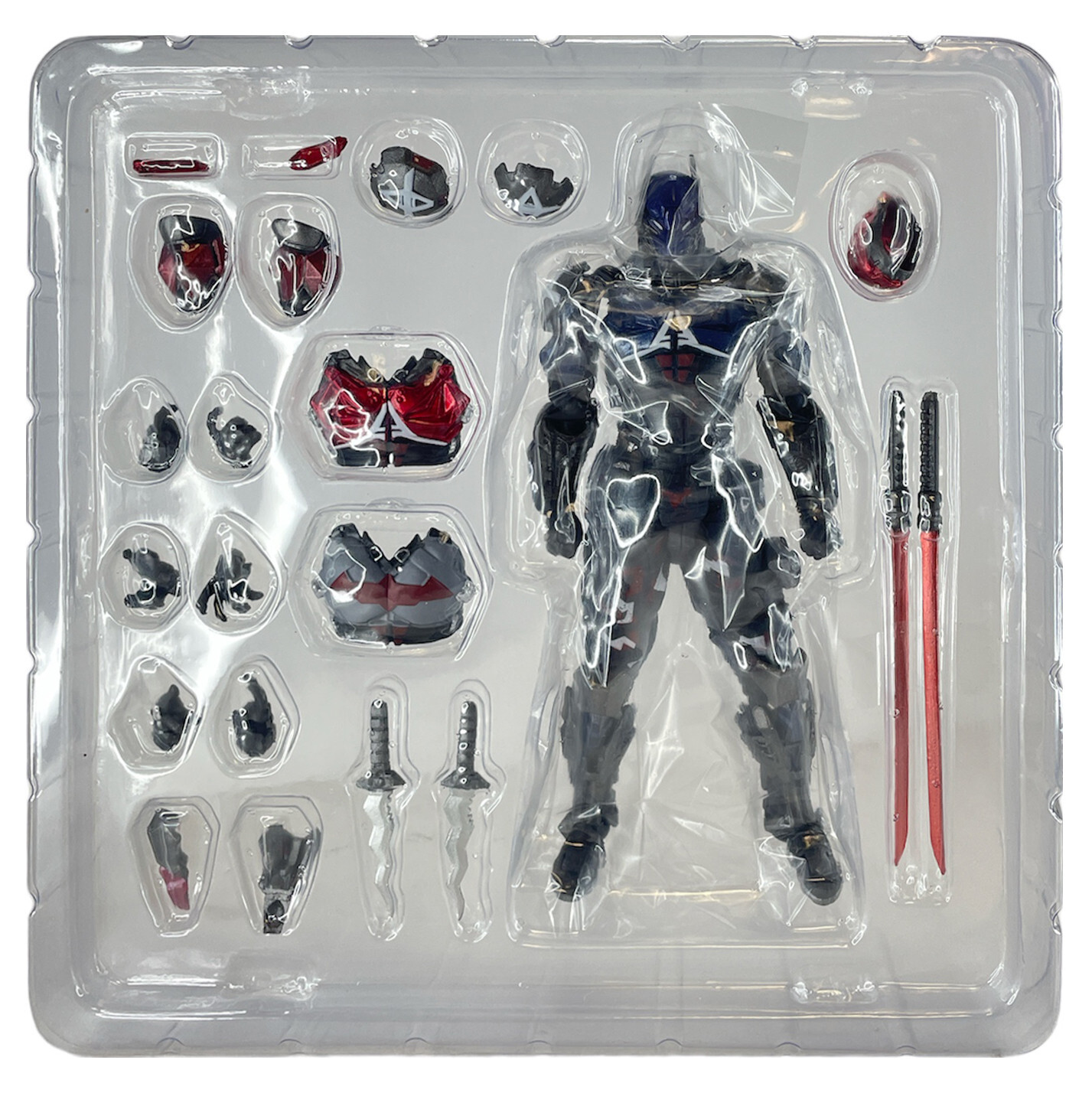 Amazing Yamaguchi Revoltech Arkham Knight Batman Action Figure Collection Model
