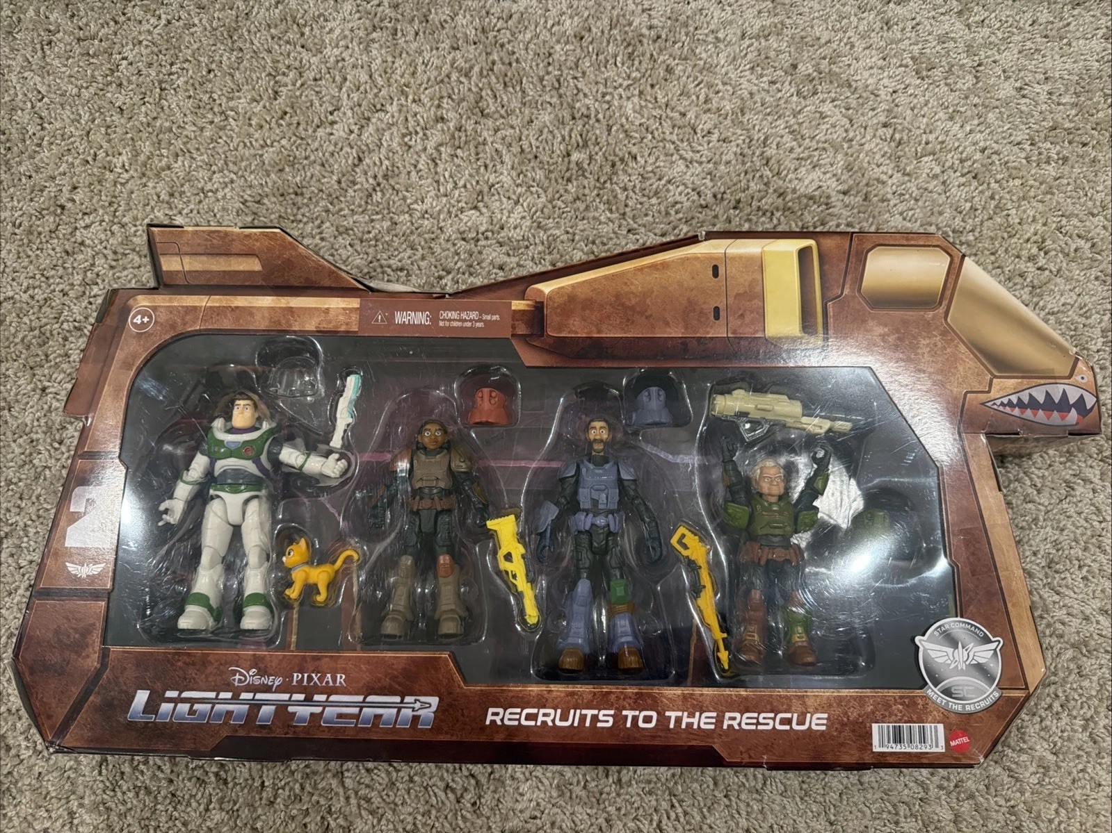 Disney Pixar Lightyear Recruits To The Rescue 4-Pack Action Figures