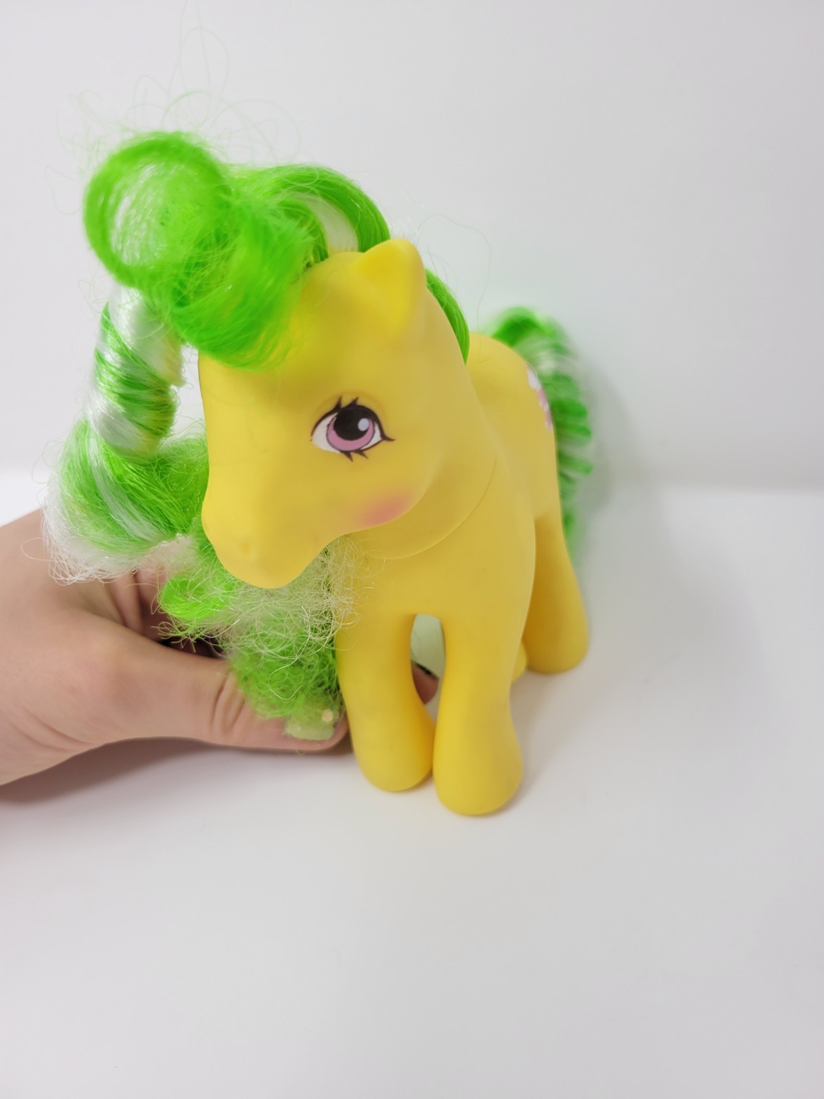 My Little Pony Lemon Treats Candy Cane Pony Original G1 Curls