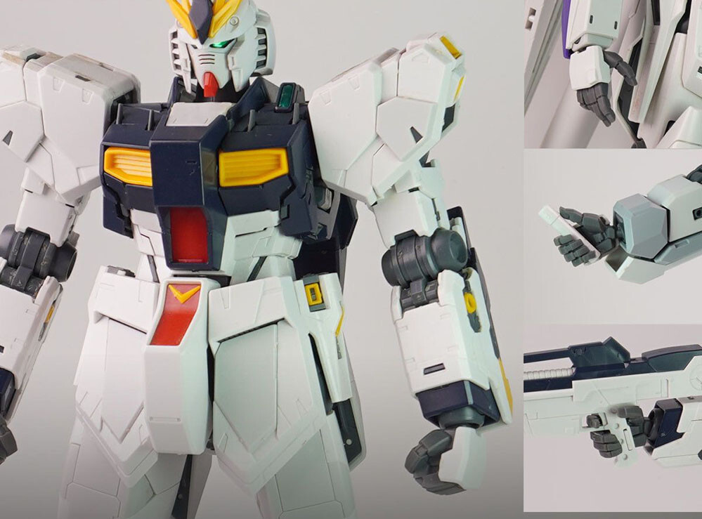 exchange hand upgrade kit set for MG 1/100 Nu Ver ka