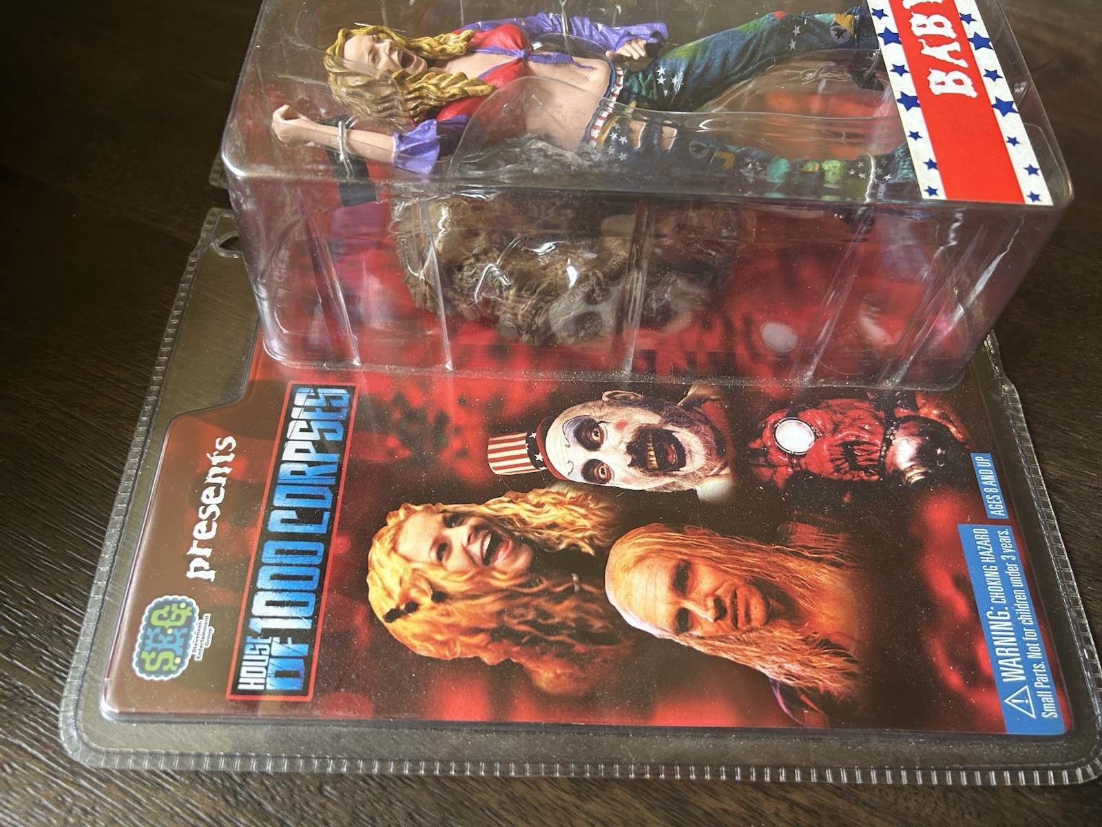 House of 1000 Corpses Baby Action Figure Plastic Multicolor Knife Bottle