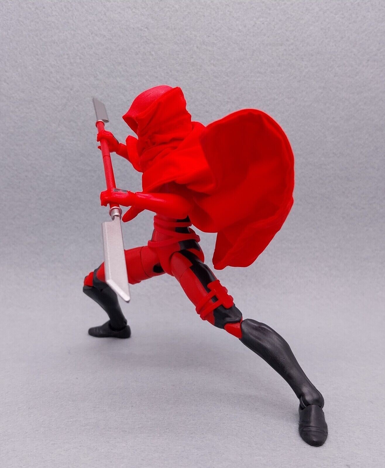 SU-C-RW: 1/12 Red Wired Cloak Cape for Marvel Legends Red Widow