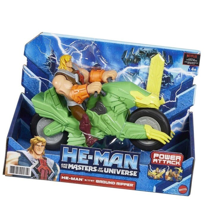 Masters of the Universe He-Man and The Action Figure + Vehicle 4 Years & Up