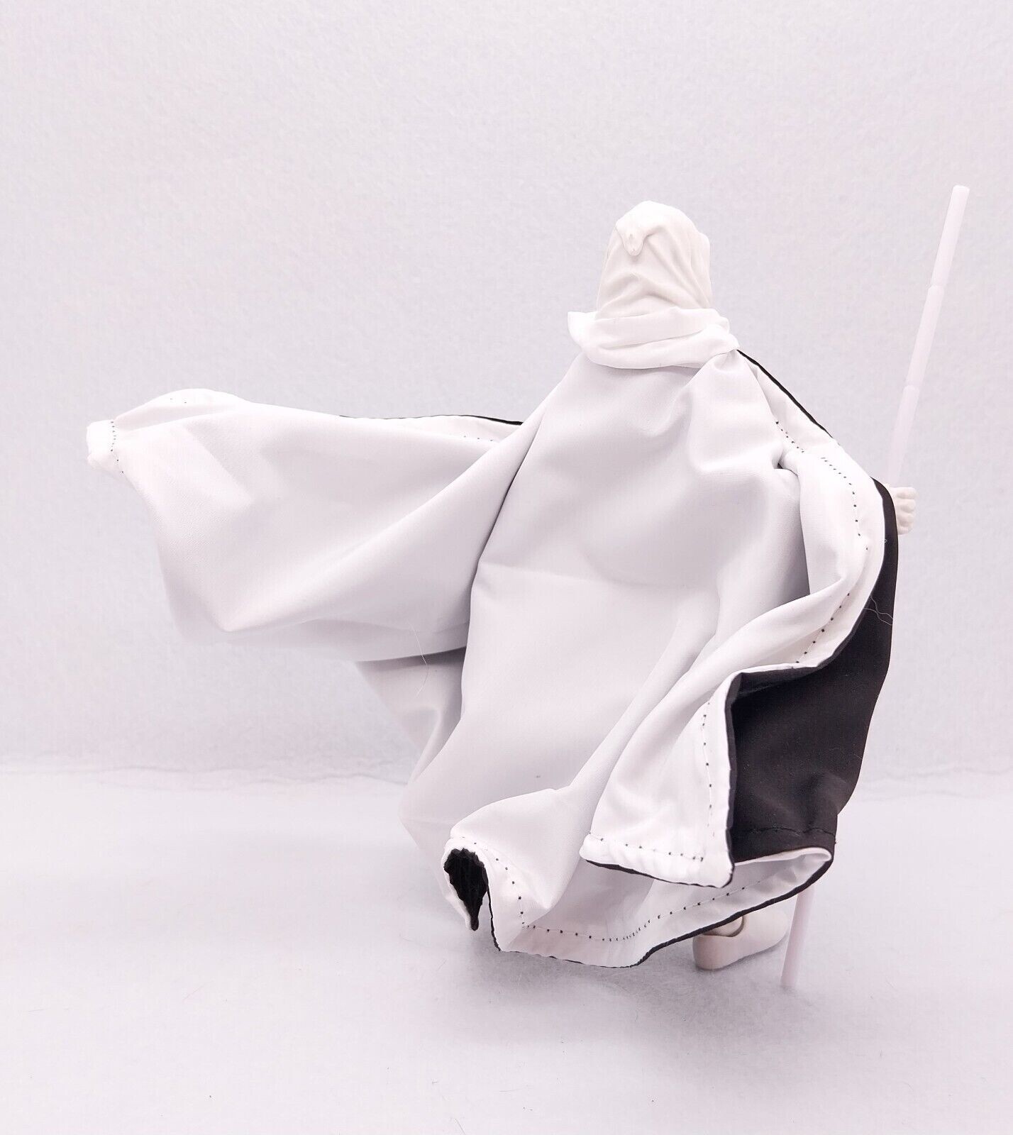 SU-C-BKMN: 1/12 Wired Black & White Cape for Marvel Strange Tales Moon Knight