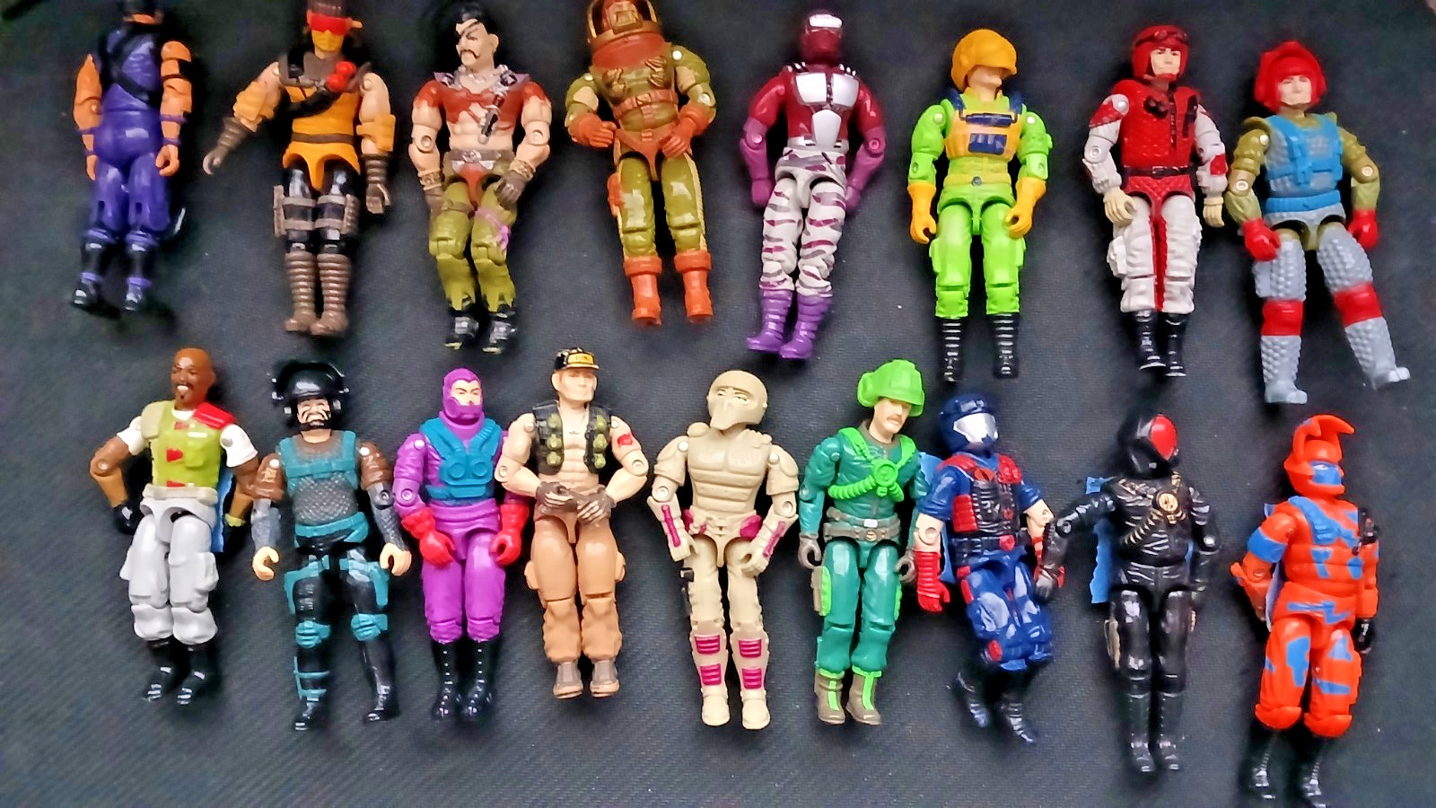 1980’s G.I. Joe Cobra ARAH Action Figures Collection Lot YOU PICK