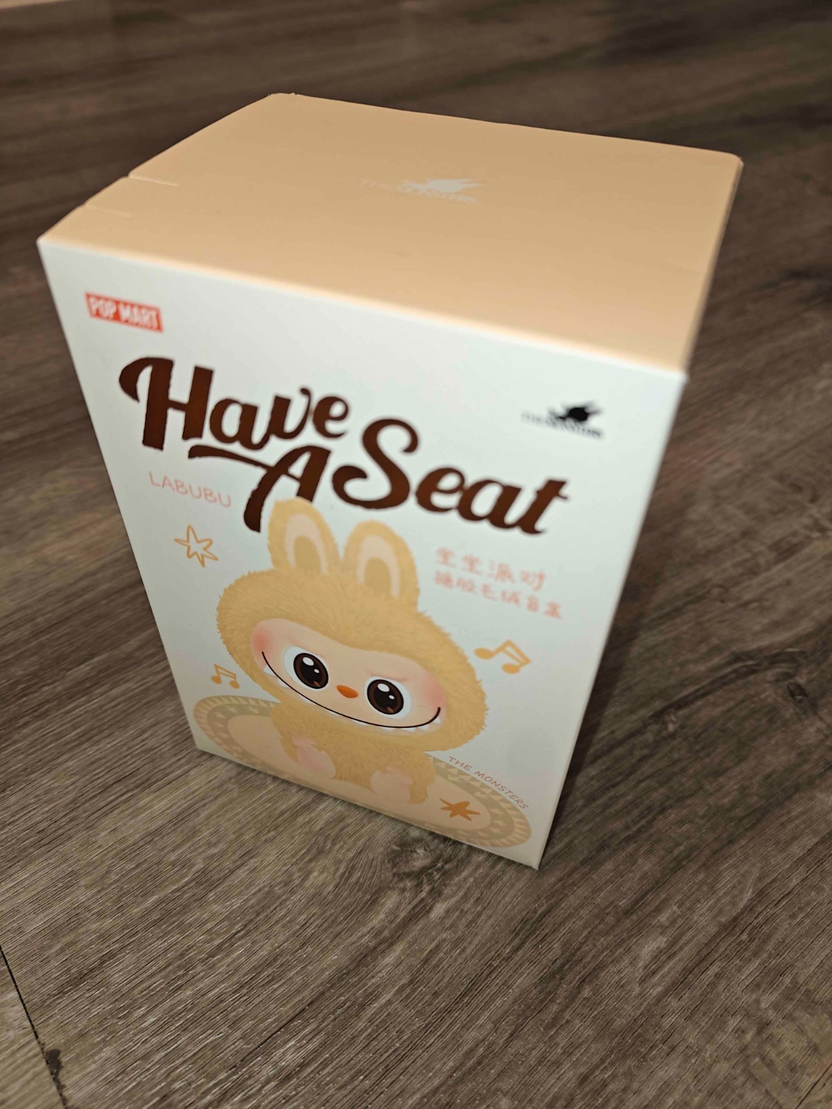 USA-NEW Authentic Popmart Labubu Monsters Have A Seat Vinyl BAG SEALED