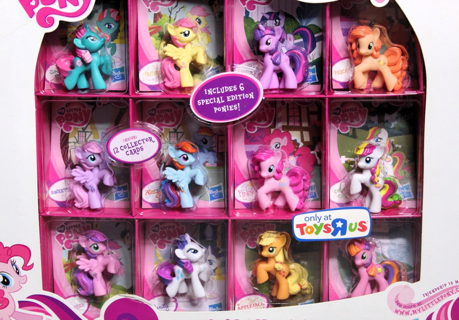 Hasbro My Little Pony Collection Set 2011 Toy R Us Exclusive 12 Figures Sealed