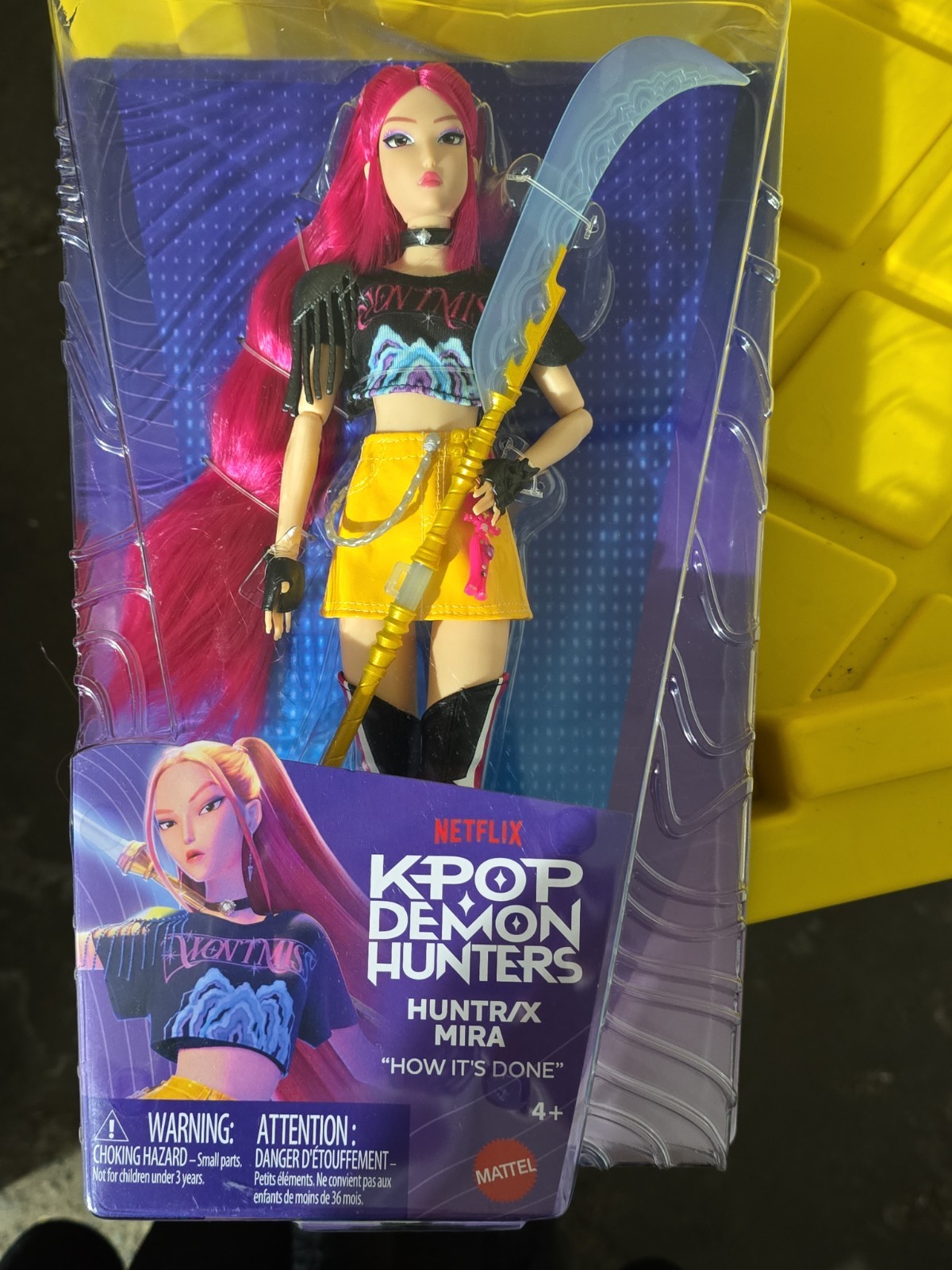 IN HAND KPop Demon Hunters HUNTR/X Mattel Mira Fashion Doll «How It’s Done»