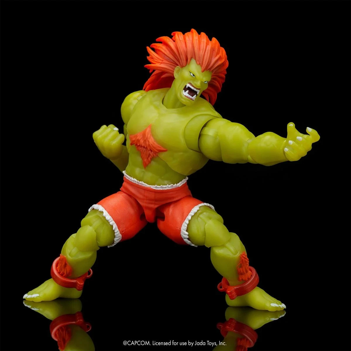 NEW! Ultra Street Fighter II Blanka Glow-in-the-Dark 6″ AF EE & JADA EXCL.