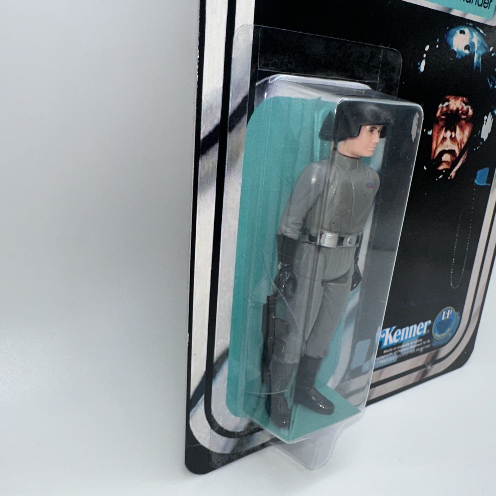 Vintage Star Wars Original Death Squad Commander on Custom 12 Back A NEW HOPE