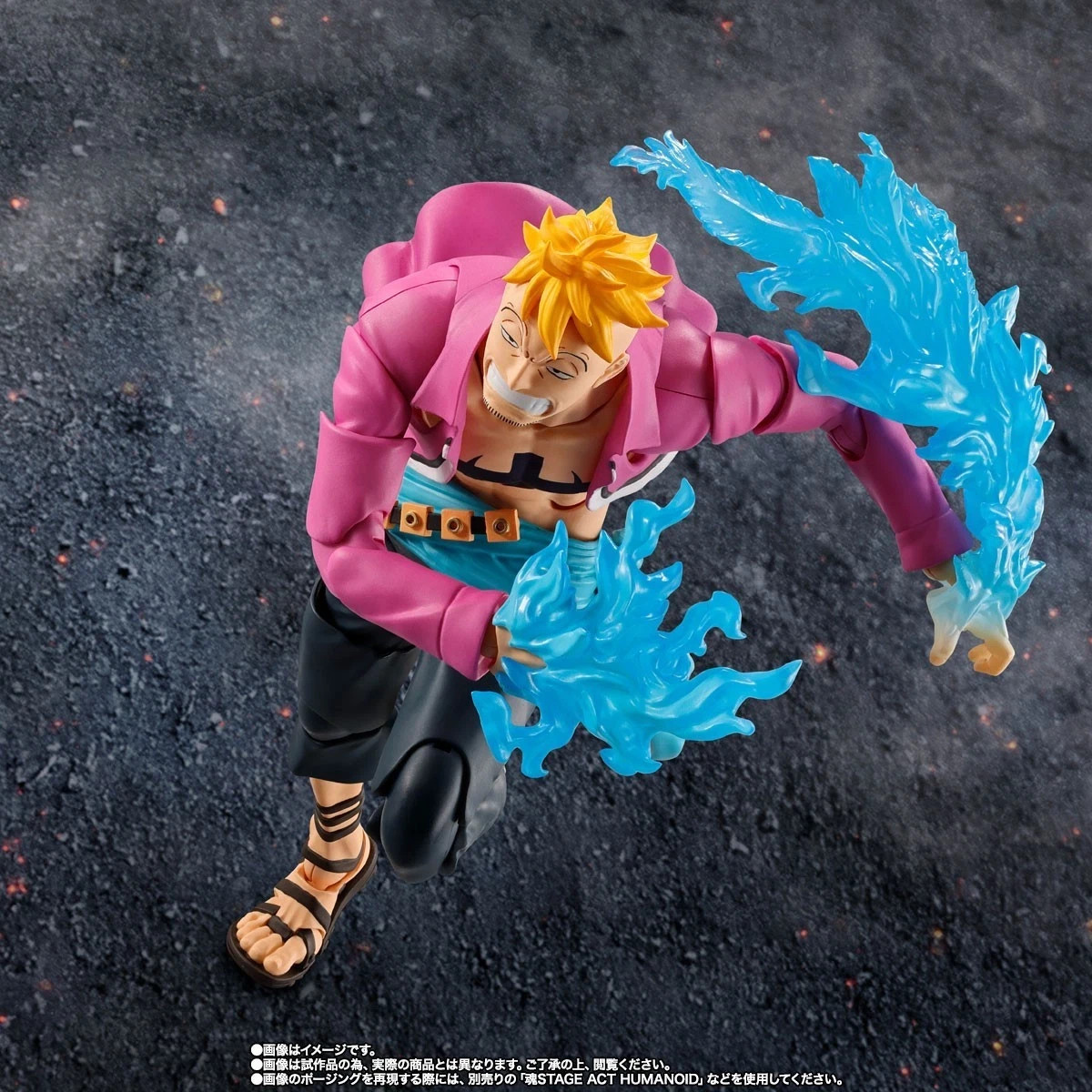 Bandai S.H.Figuarts MARCO MARINEFORD One Piece Action Figure Model New In-Stock