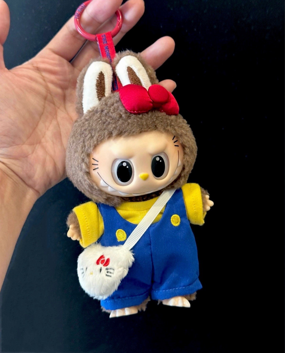 Pop Mart The Monsters Labubu Classic Hello Kitty Secret Plush Pendant Authentic
