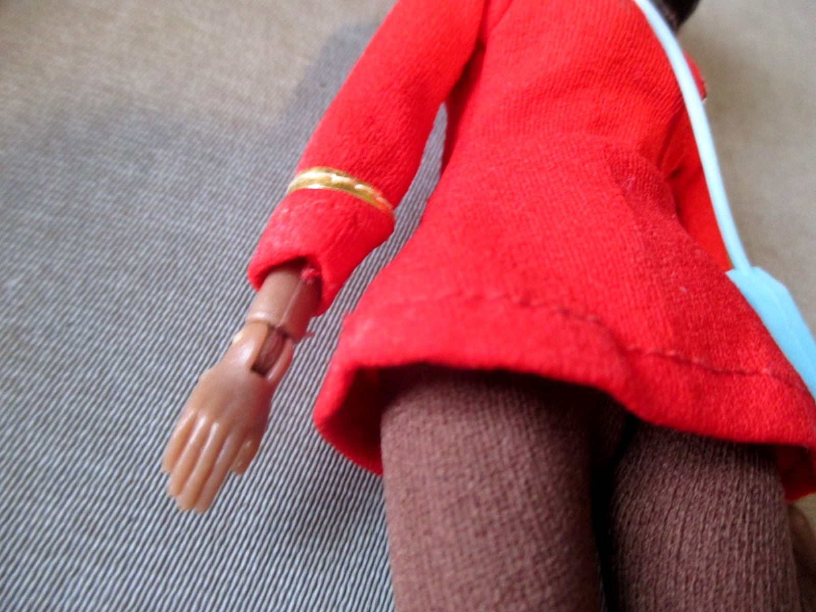 1974- MEGO- ACTION FIGURE- STAR TREK- LT UHURA-ON CARD-8″ VINTAGE TV MOVIE TOY