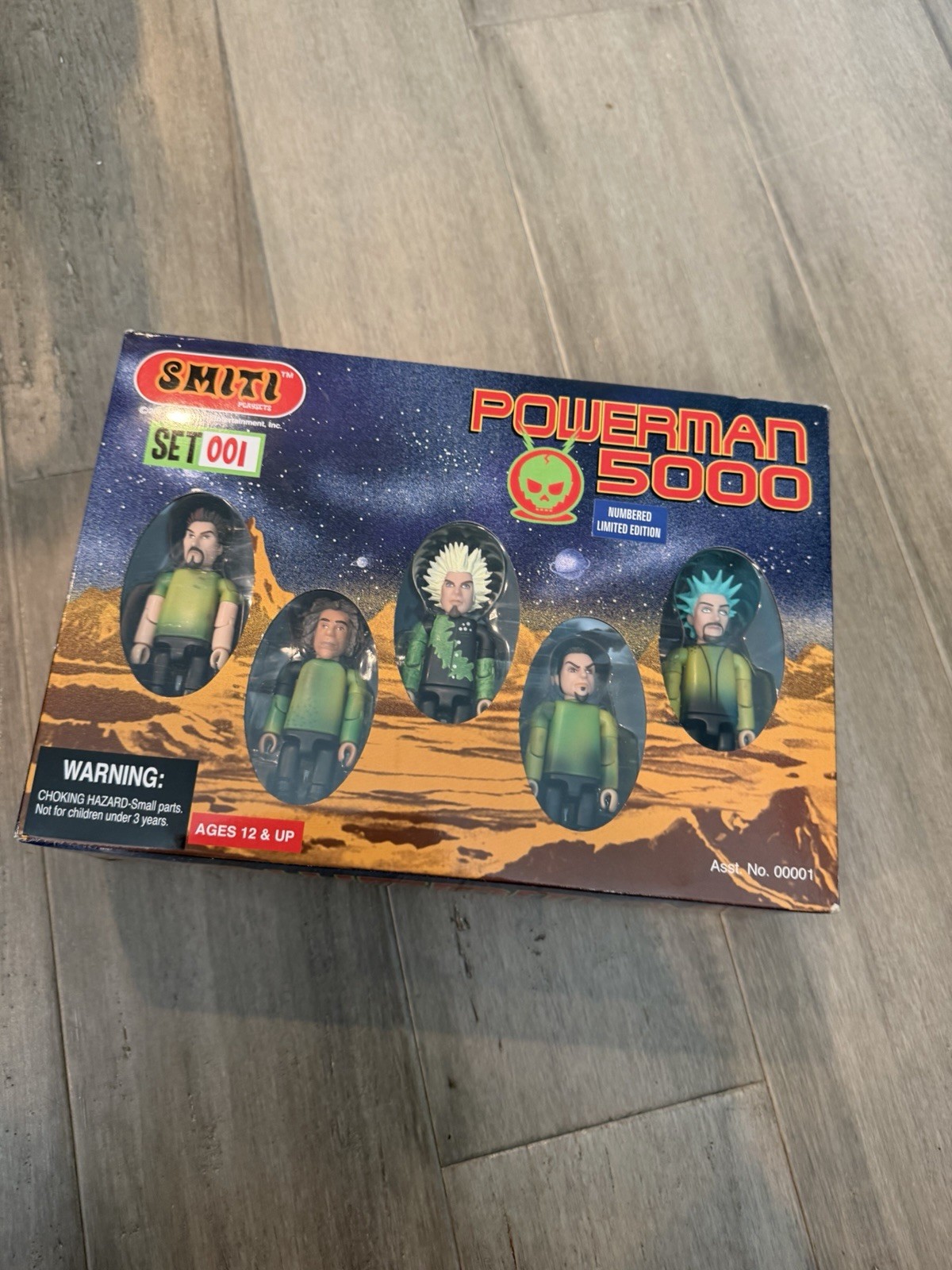 Powerman 5000 Limited Edition SMITI 3 Inch Mini Figure Set 001 in Box