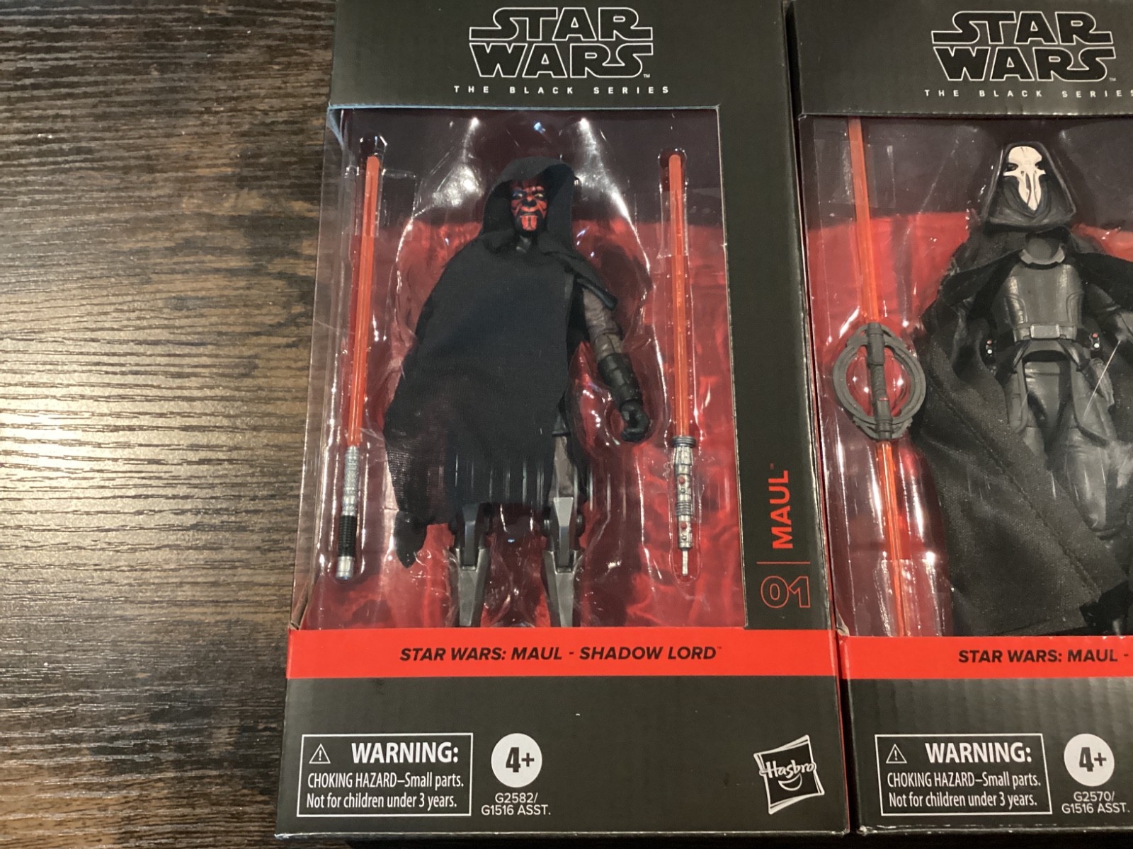 Star Wars: The Black Series Maul: Shadow Lord Eleventh Brother + Maul 6″ lot