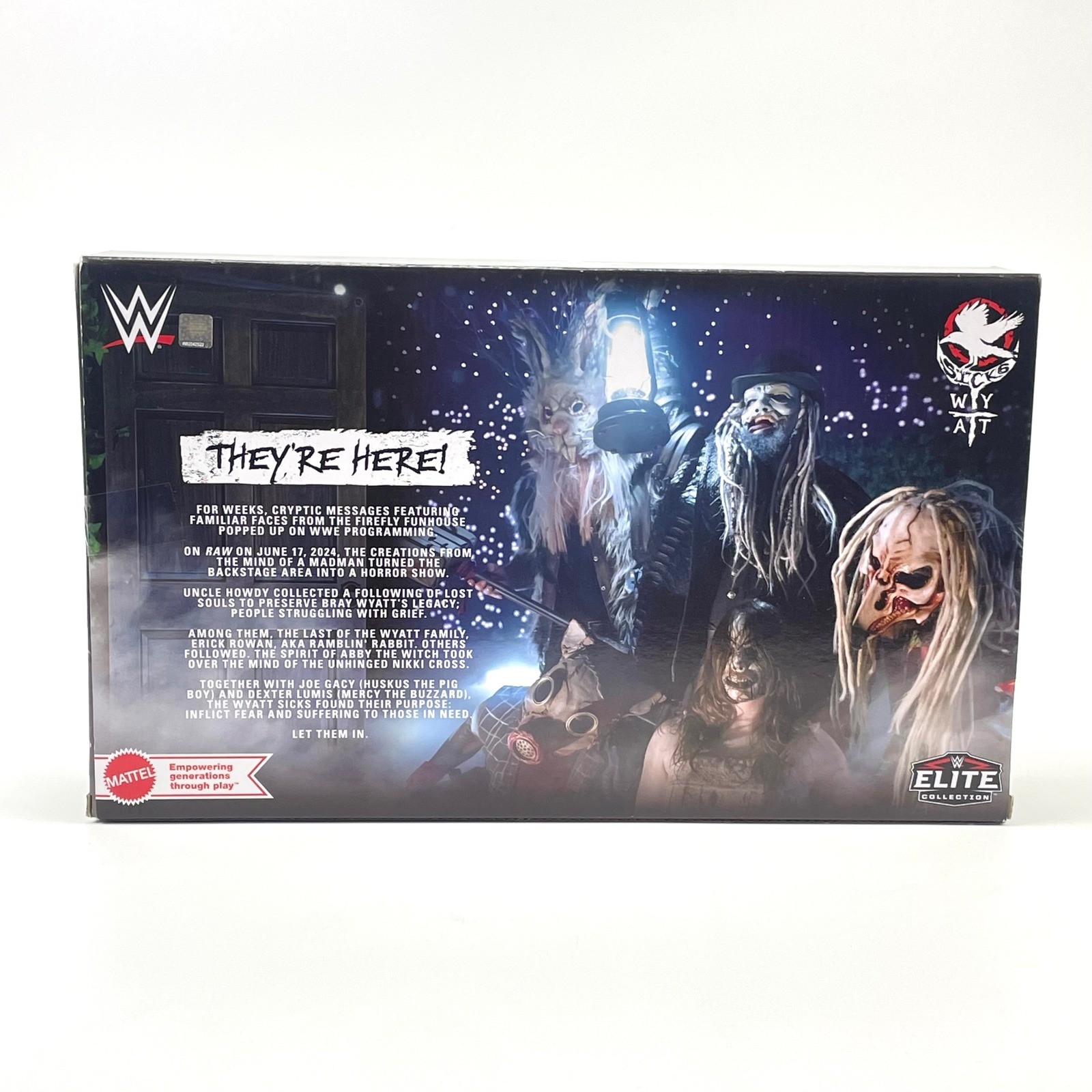 WWE Elite Collection Wyatt Sicks 3-Pack Erick Rowan Uncle Howdy Nikki Cross