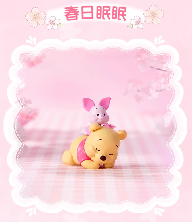 MINISO x Disney Sakura Season Series Blind Box Figure Toy Gift New HOOOOT !!!