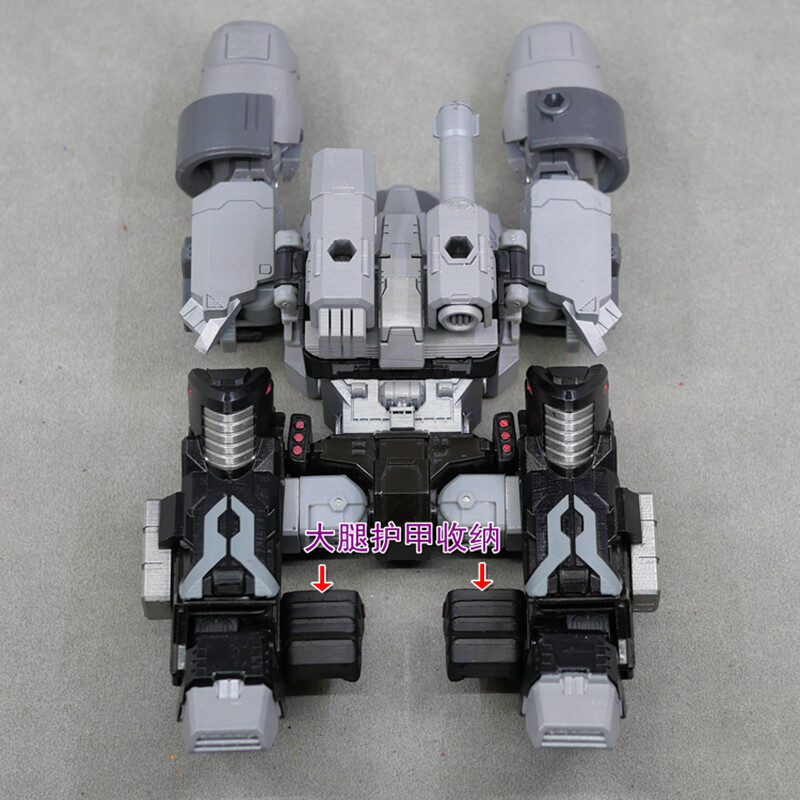 3D DIY IDW Head Armor Weapon For Siege Megatank Upgrade Kit Accessories