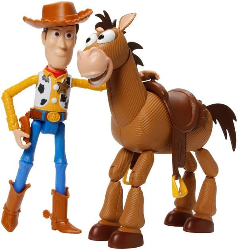 Disney Pixar’S Toy Story 4 Woody and Buzz Lightyear 2-Character Pack, Movie-Insp