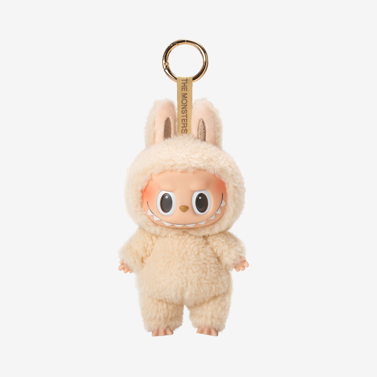POP MART Labubu The Monsters Exciting Macaron Series Plush Dolls – Soymilk