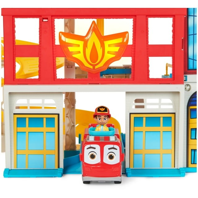 DISNEY JUNIOR FIREBUDS HQ PLAYSET FOR BOYS AND GIRLS AGES 3 AND UP – MULTICOLOR