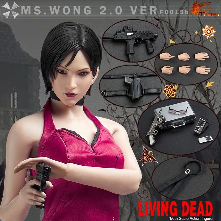 In Stock Hot Heart FD015B 1/6 Ada Collectible Female Action Figure Model Toy