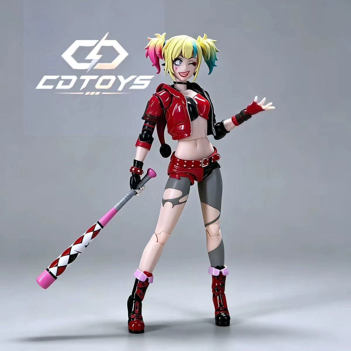 CD Toys Amazing Yamaguchi Suicide Squad Harley Quinn Isekai Ver. Action Figure