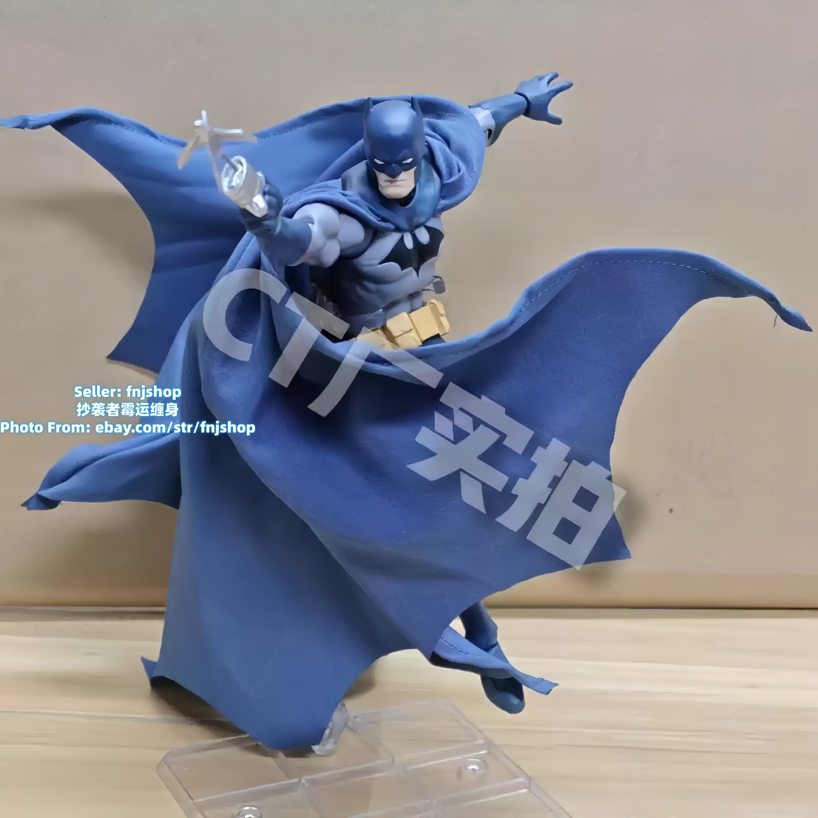 Hot-New CT Toys Hush Batman No.105 Blue Ver. 1/12 Action Figure Boxed (US STOCK)