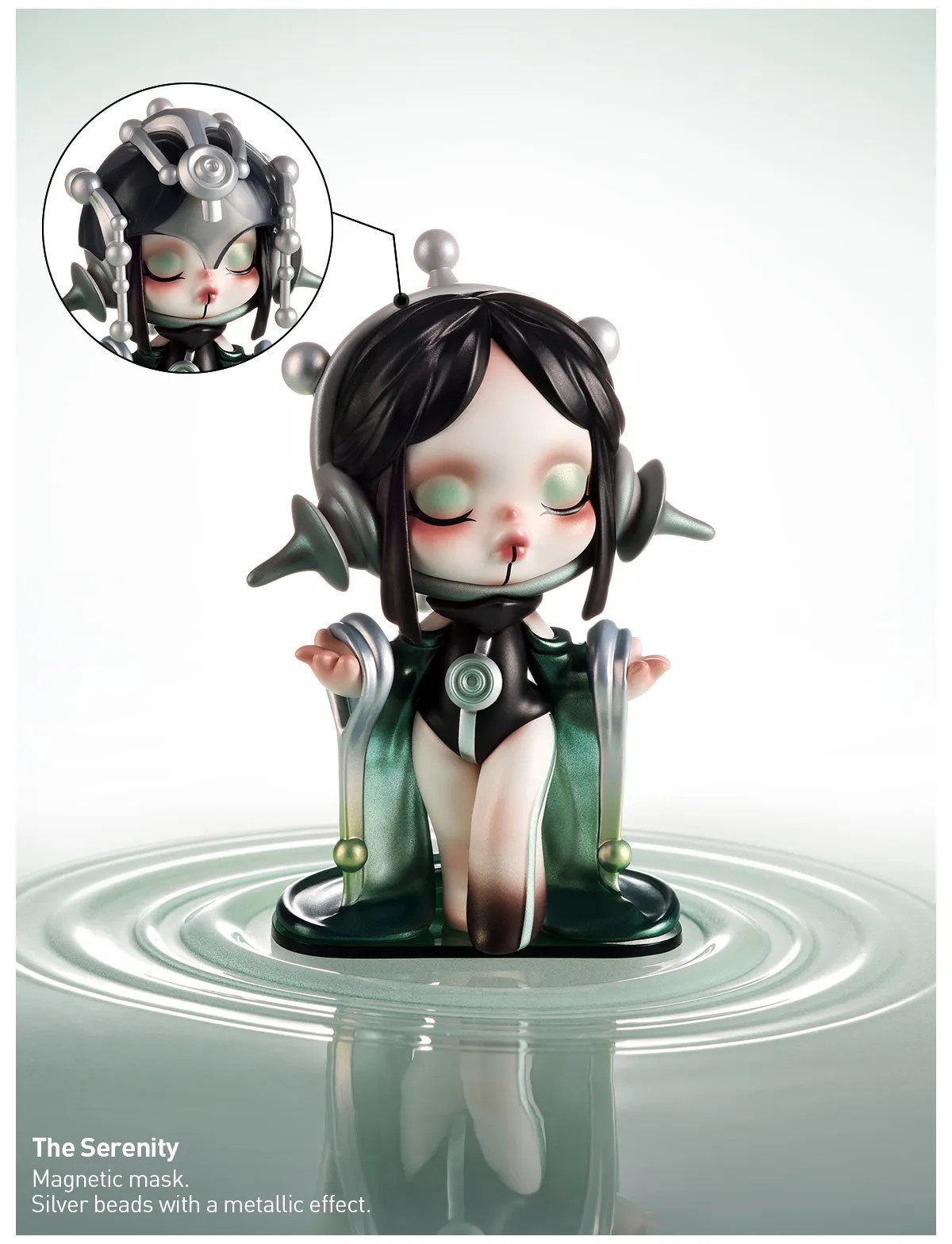 POP MART x Skullpanda The Sound Series Figure Dolls Toy – The Serenity