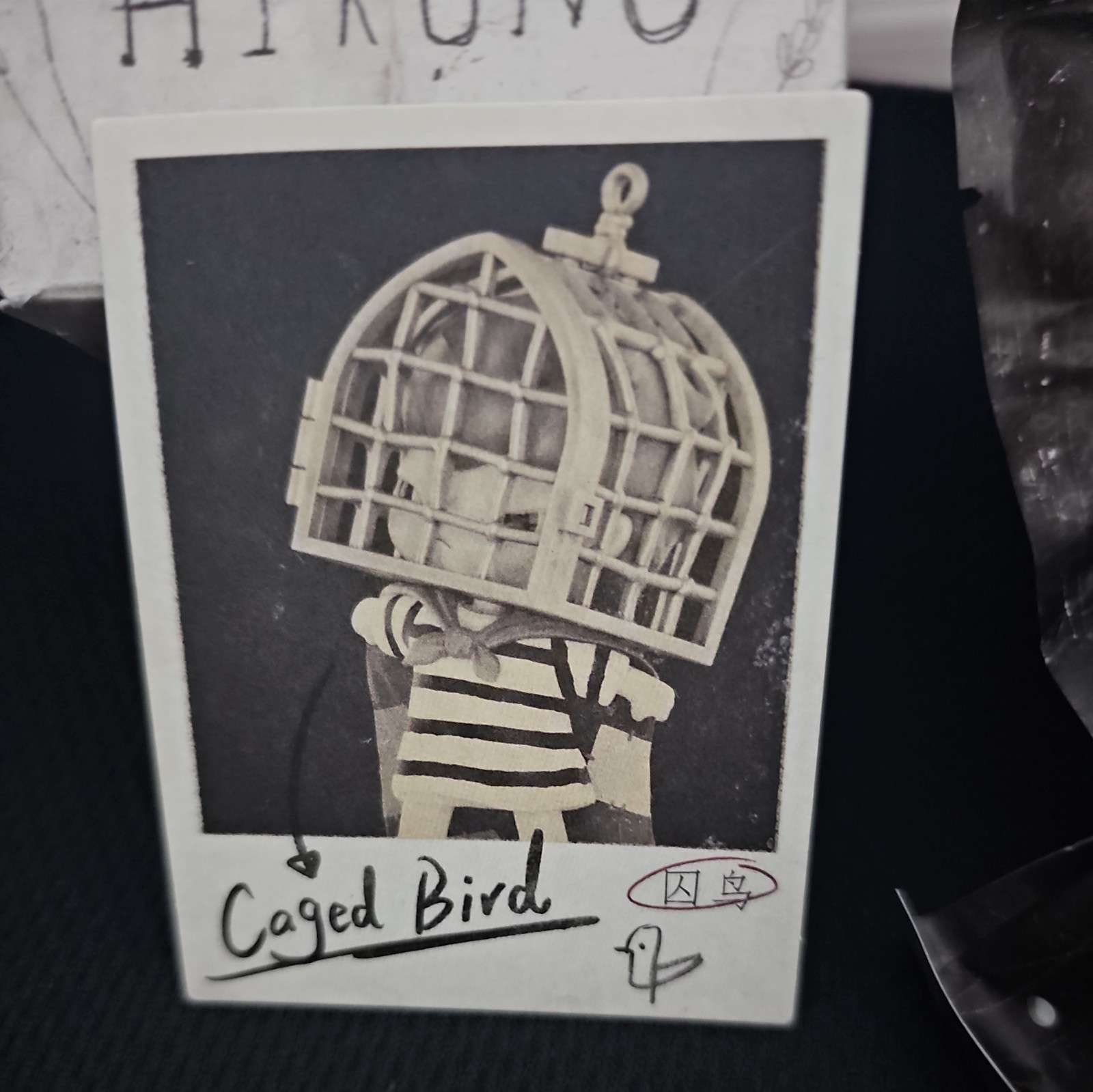 Hirono Blind Box Tamed Wild Grass Figures, Confirmed-CAGED BIRD