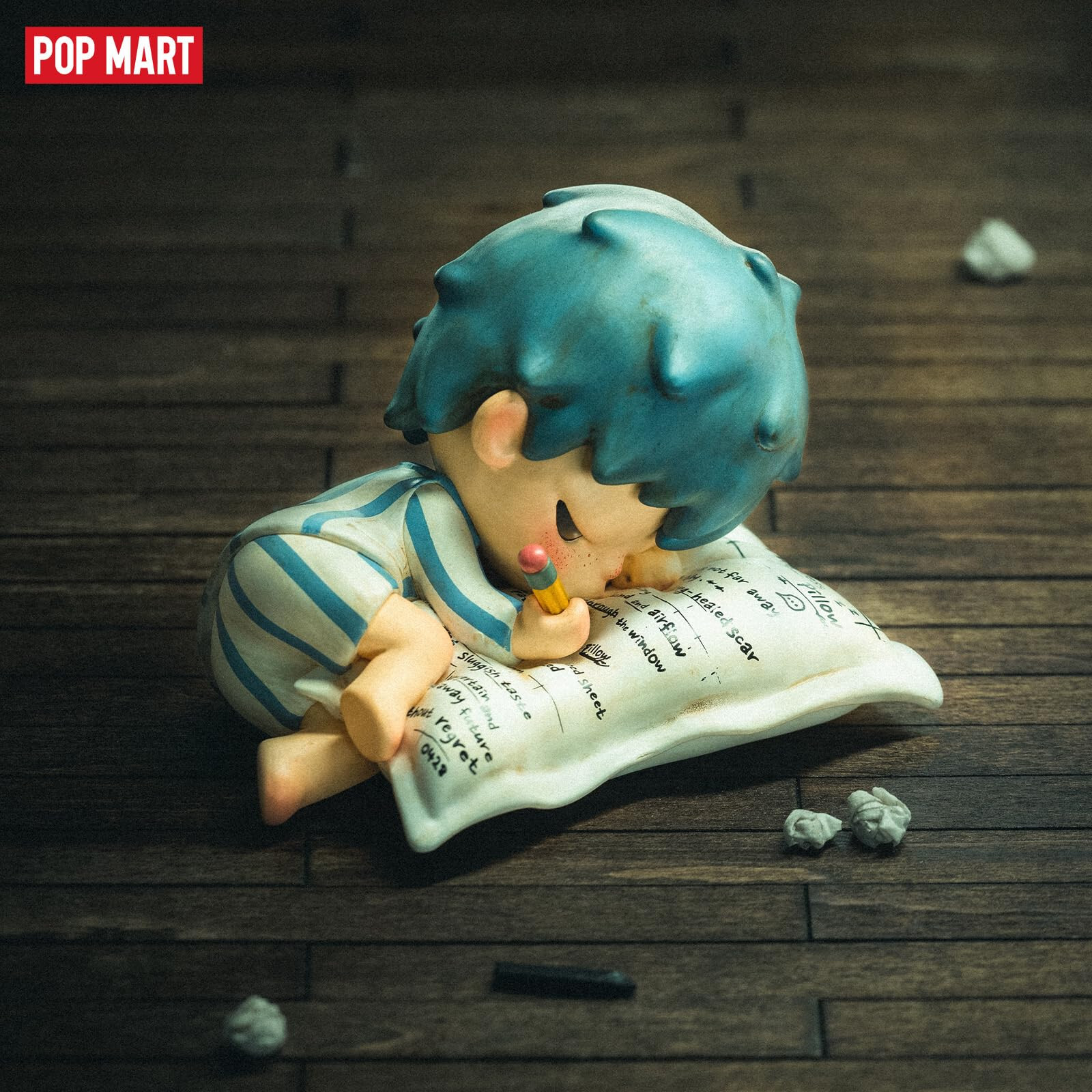 POP MART x Hirono Mime Series Confirmed Figure Toy Sealed Bag in Open Box