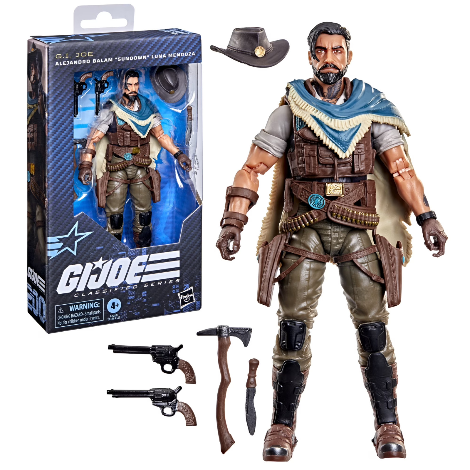 GI Joe Classified Series 6″ 200 Alejandro Balam Sundown Luna Mendoza 260601