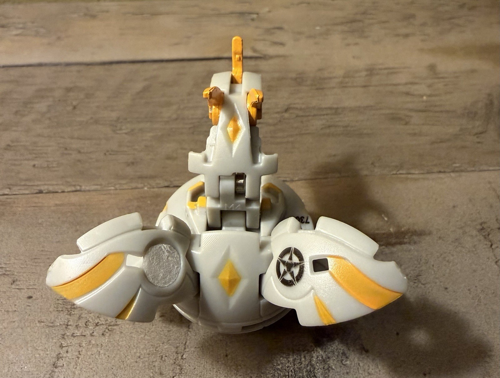 RARE Bakugan Gray Haos Neo Dragonoid BakuLegacy Series 730G (card not included)